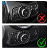 Echter Weicher Kohlefaser-Aufkleber Für Alfa Romeo Giulia 2015 2016 Für Stelvio 2017-2025 LHD RHD Auto Scheinwerferschalter Tastenpanel