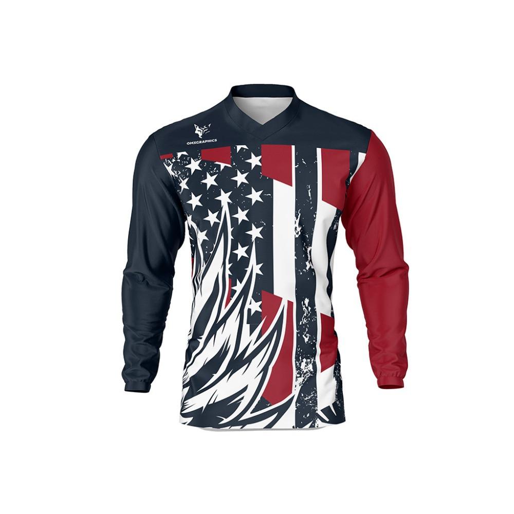 Men's Cycling Clothes  Offroad Motorcycle Mountain Enduro Motocross Jersey Bike XC BMX DH MTB Jersey Downhill Sportswear Jersey