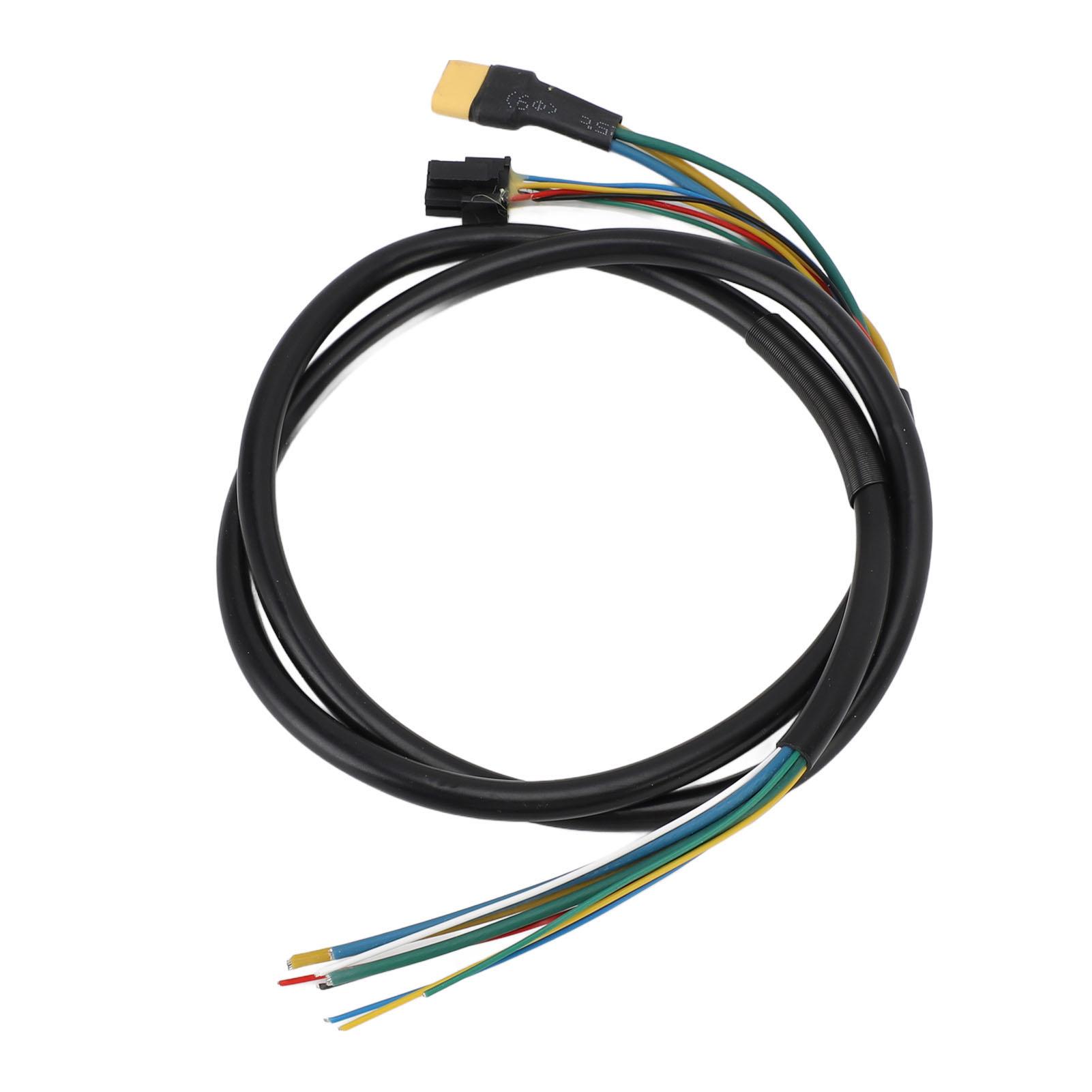 

Дріт двигуна електричного самоката Дріт Холла двигуна самоката 6-контактний та 3-контактний Довжина 90 см Мідна жила Високий