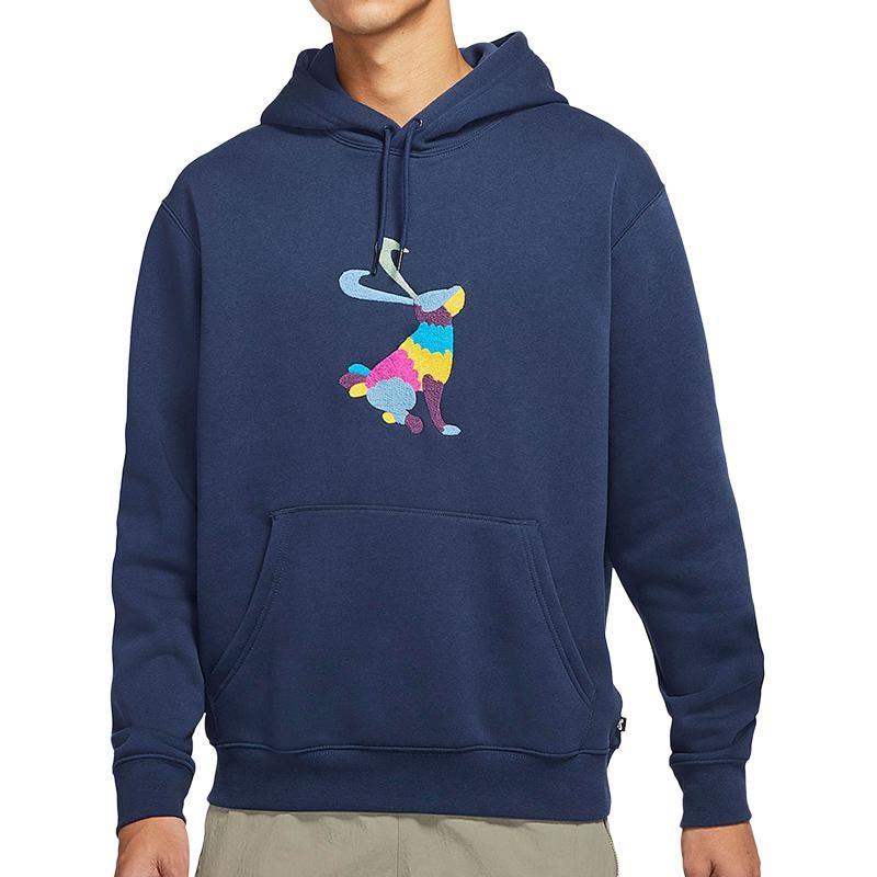 Nike Sweatshirts Men's Blue Hooded Moderate Regular DH2882-410