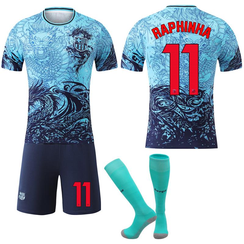 New All Collection No. 7 Ronaldo 10 Messi Football Sports Suit Harland Mbappe Jersey