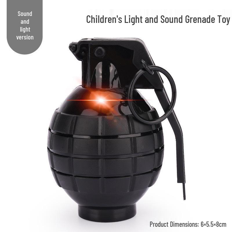Military Sound & Light Grenade Prop with Realistic Effects for PUBG Cosplay