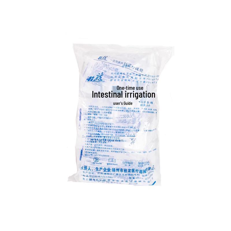 Guilong Sterile 1000ml Disposable Enema Bag for Medical and Household Use