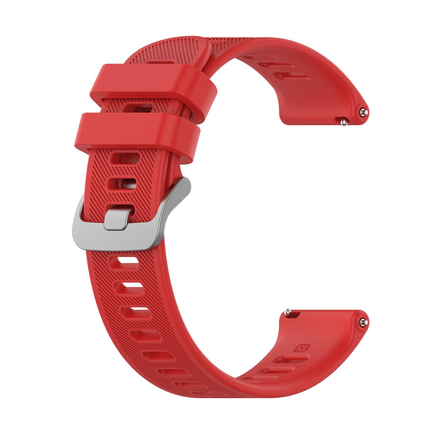 

Ремешок для часов 20 мм силиконовый ремешок для Garmin Forerunner 55 158 245 645 ремешок для смарт-часов Garmin Vivoactive 5 Venu 2 Plus 20mm Universal
