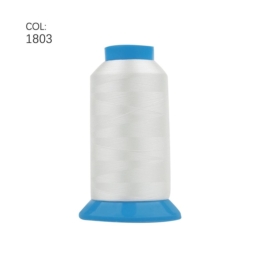 75D/2 High-Strength Ultrafine Polyester Embroidery Thread - 80 Colors, 4000m