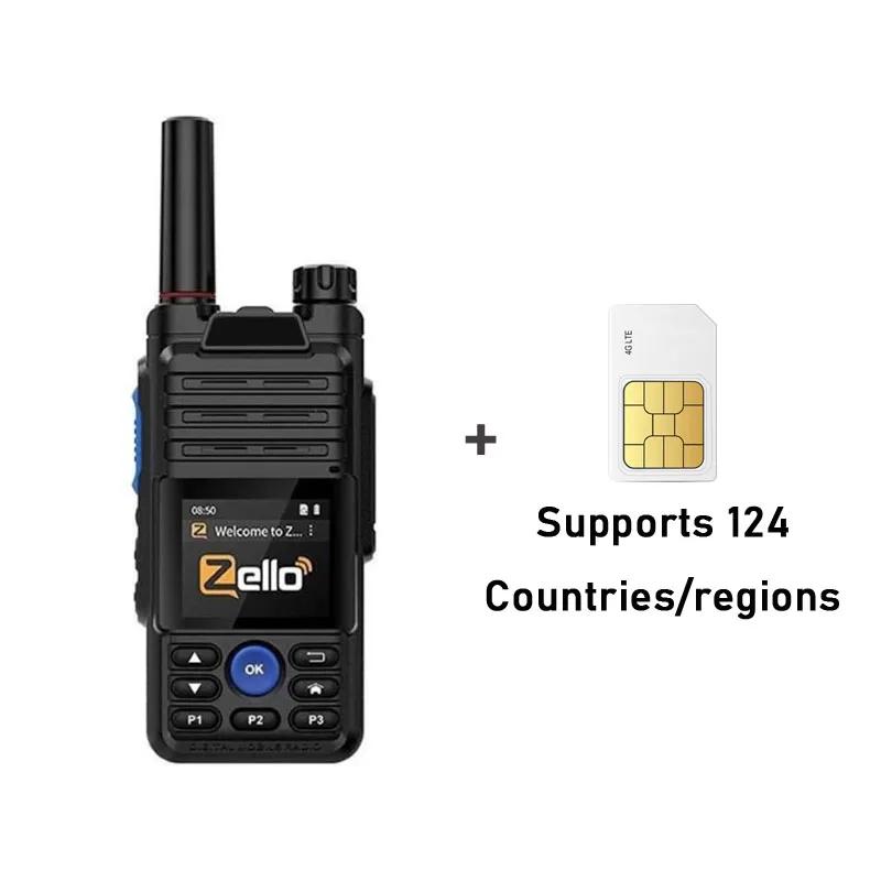 Zello Global Android Walkie Talkie Walkie Talkie Handset 4G Full Netcom with Bluetooth wifi Long Distance PTT Calling