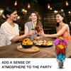 Unique Decor Piece: Hand-painted Bulb Becomes A One-of-a-kind Decorative 2PC