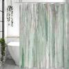 Watercolor Flowing Strokes Shower Curtain, Bathroom Decorative Shower Curtain, Waterproof Shower Curtain with Hooks