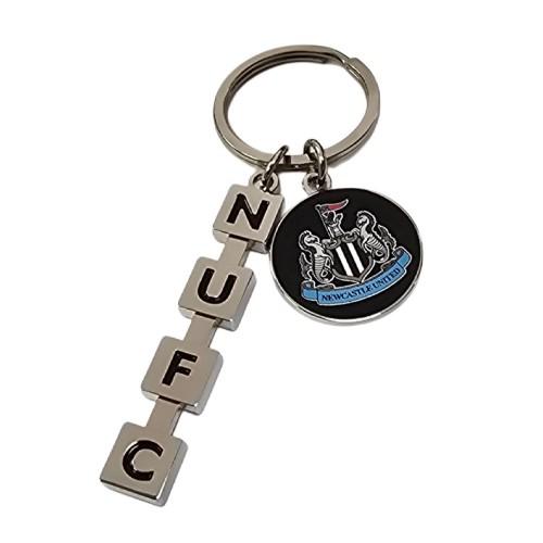 Newcastle United FC Letter Keyring