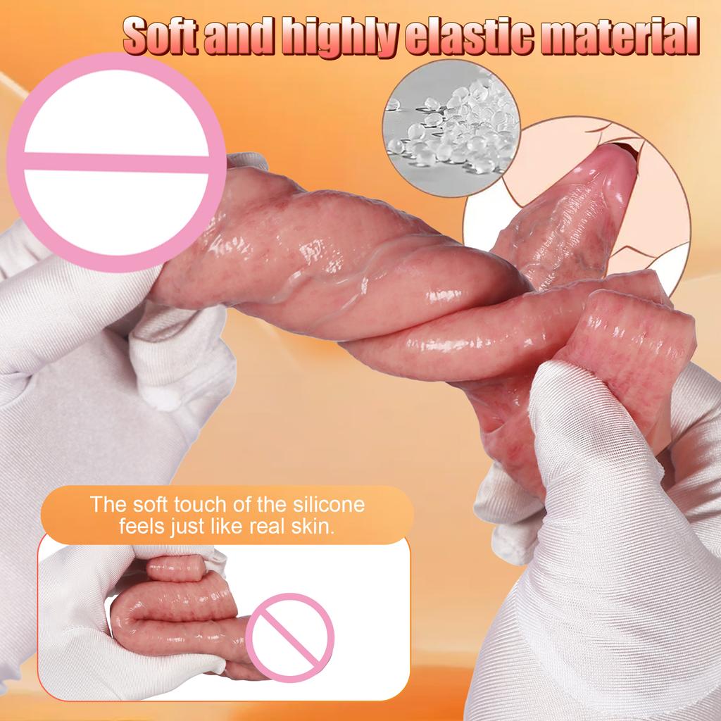 Super Realistic Male Penis Cover with Hollow Elongated and Thickened Protection Intimate Cover Penis Cover Adult Sex Product Cock Rings Male Sex Toys