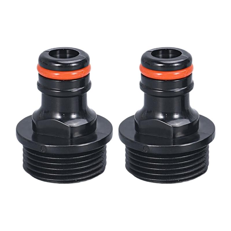 Pack of 2 Garden Hose Fitting Water Hose Connectors 3/4inch 1/2inch Quick Connecting Professional Irrigation Systems