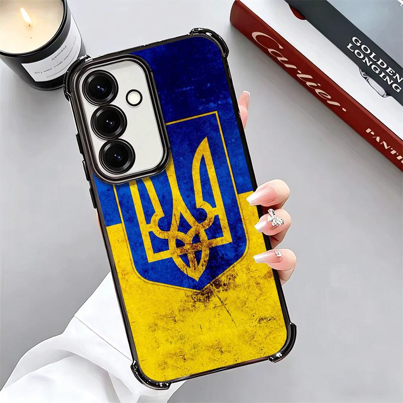 Ukraine Aesthetic Soft Phone Case For Samsung A17 A27 A07 A37 A57 A16 A56 A15 A55 A14 A54 A13 A53 A26 A36 A25 A35 A24 A34 A23 A3