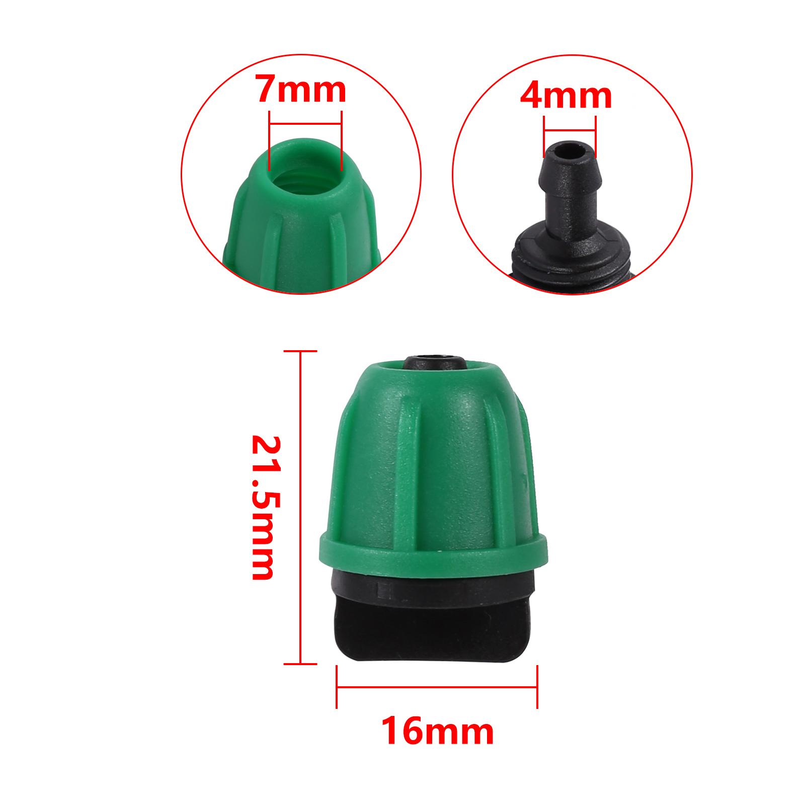 

Пластиковый соединитель-защелка для трубы 1/4 Муфта-бочонок Коннектор для ирригации Садовый полив Отвод для полива Фитинги для труб 1pc