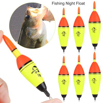 Portable Buoyancy Plastic Light Stick Fishing Night Float Bobber Eva Foam Ball Boia