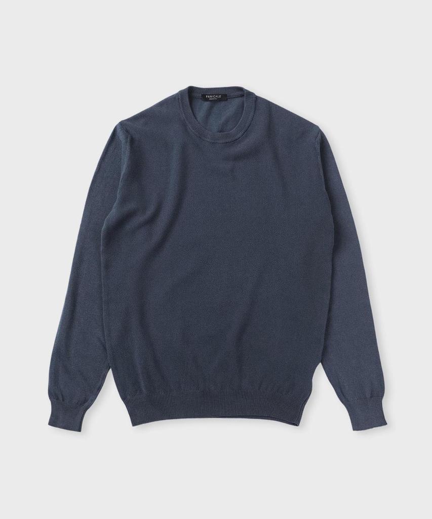 PANICALE Crew Neck Cotton Sweater 2 Colors