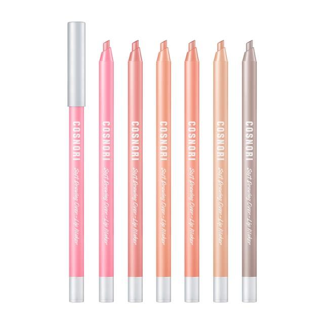 COSNORI - Soft Drawing Over-Lip Maker - 6 Colors #03 Nudy Peach
