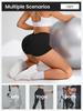 Women's High-Waist Seamless Yoga Shorts: Quick-Dry, Moisture-Wicking, Elastic Fitness & Running Shorts