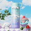 Sanrio Kuromi Stainless Steel Water Bottle, Cute Cartoon Thermos, Vacuum Insulated, Portable Cup, Dual-Use Lid, Easy to Clean, Perfect for Commuting,