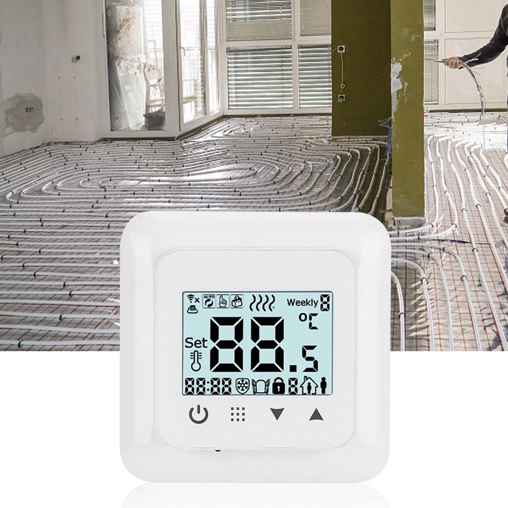 Household Intelligent Touch Screen Heating Thermostat Temperature Controller Floor Heating System