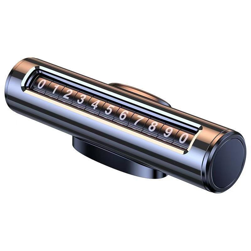 Multi-Functional Car Phone Number Plate with Night Vision for Temporary Parking