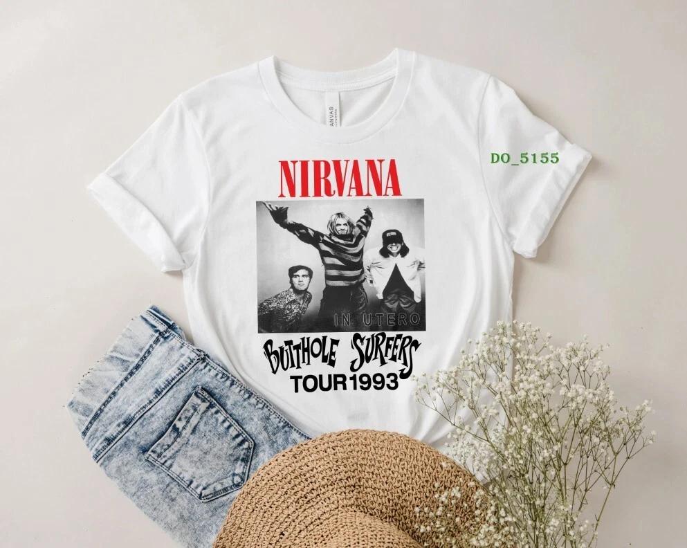 Rare Grail Vintage 1993 Nirvana In Utero Tour 3XL