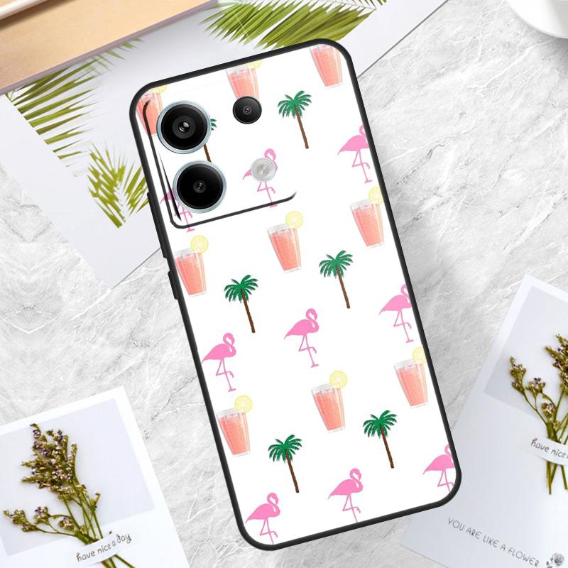 Stars Space Palm Trees Case For Xiaomi Redmi Note 13 14 Pro 12 11 10 15 Pro Plus Redmi 15 10C 12C 13C 14C 15C Cover