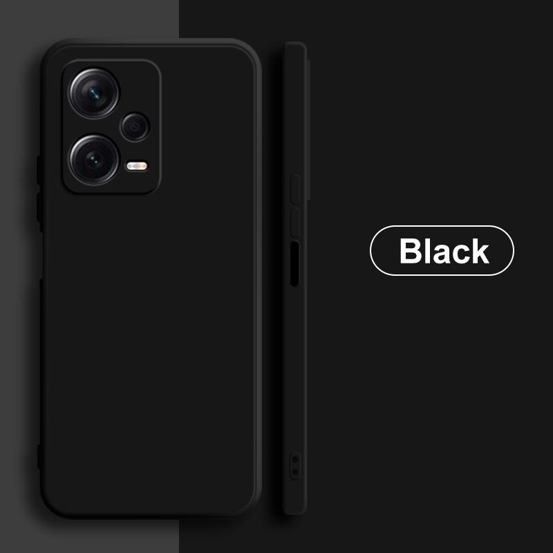 For Redmi Note 12 Pro Plus Case Square Liquid Silicone Phone Cases For Xiaomi Redmi Note 12 Note12 Pro Plus 5G Protection Back Cover