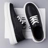 Fashion Men's Breathable Lace-Up Walking Shoes Lightweight Outdoor Sneakers Non-Slip Comfortable Casual Sports Shoes Thick Bottom Flats