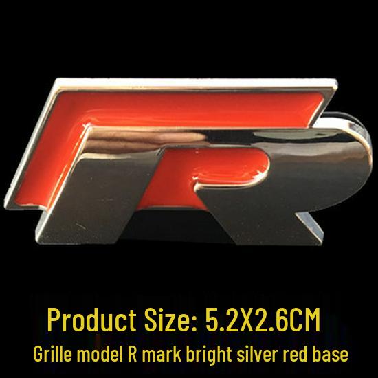 Golf CC Magotan Sagitar POLO R Car Emblems: Side, Rear, Grille R-Line Stickers