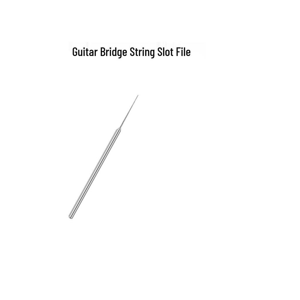 Guitar String Slotting and Spacing Tool for Bridge and Nut Adjustment