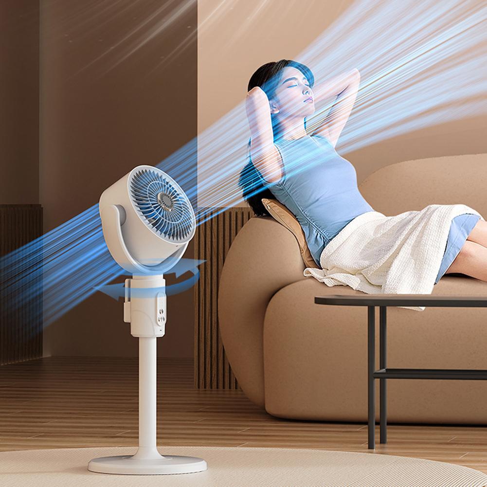 Quiet Airs Circulator Fan For Bedroom Height Adjustables Ultra-Quiet Operation Fan For Summer