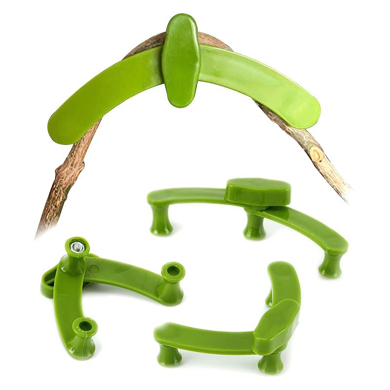 2/5/10Pcs Reusable Plant Branch Bender Clips Plant Growth And Shaping Adjustable Supporting Branches Plastic Garden Fixators