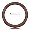Genuine Leather Luxgen Steering Wheel Cover - Universal Fit for U6, Big 7, S5, U5, 7MPV, Na 5, Rui 3 Models