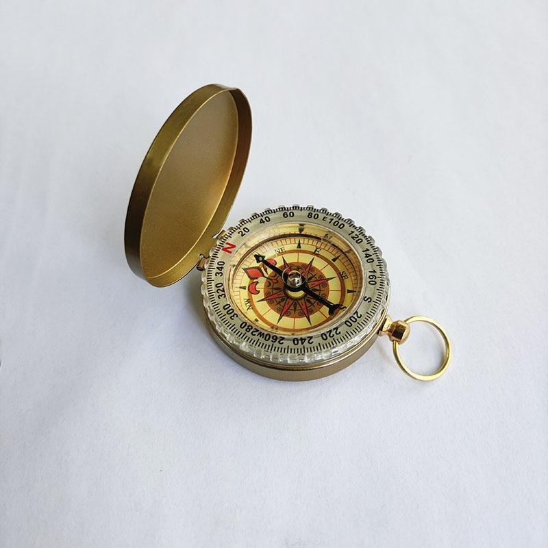 Production Pocket Flip-top Outdoor Camping Compass Enhanced Luminous Multi-functional High-end Noctilucent