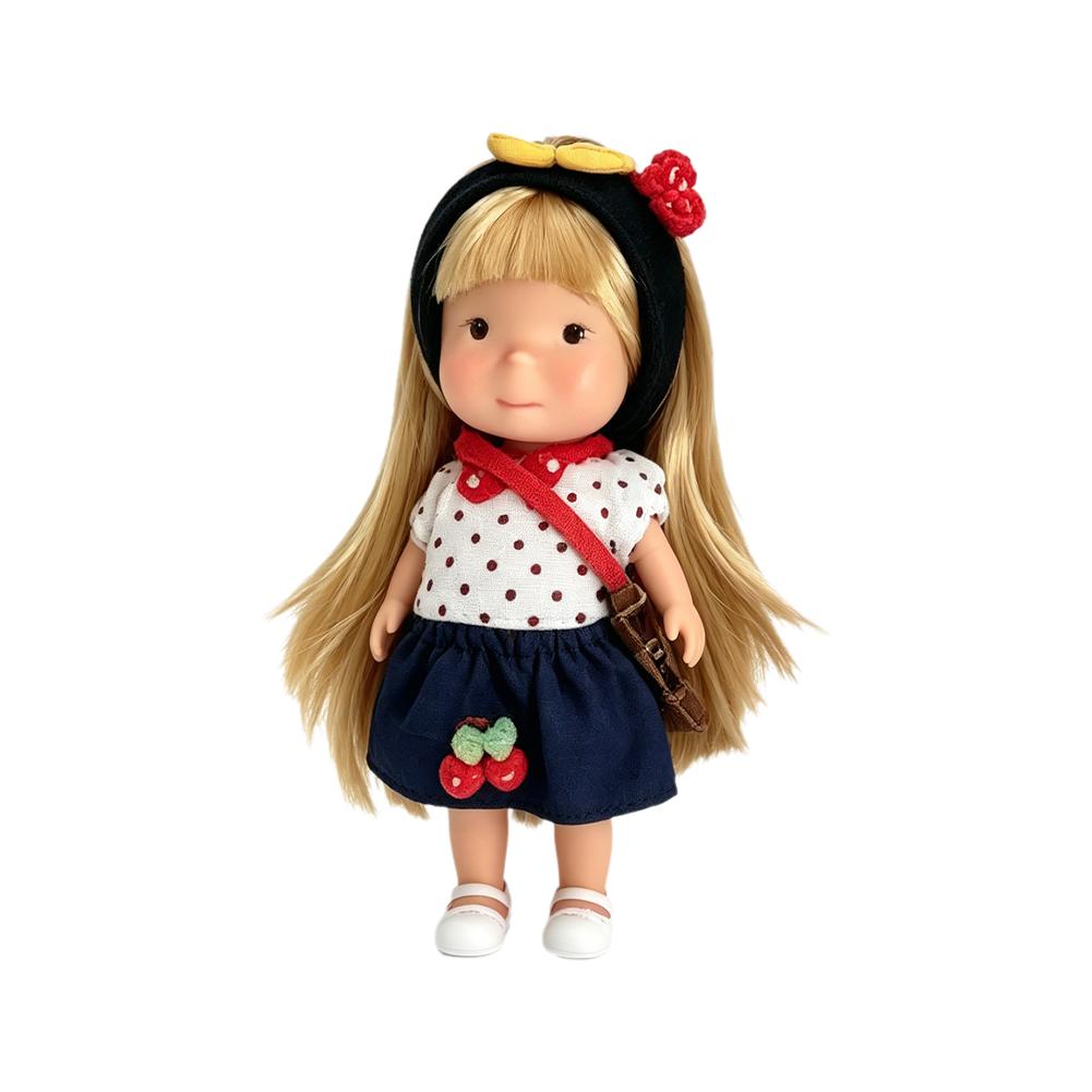 Mini Little Potato Doll Hanger Set Doll Schoolbag Key Pendant Figure Keychain Backpack Ornament Cartoon Doll Decor Gift