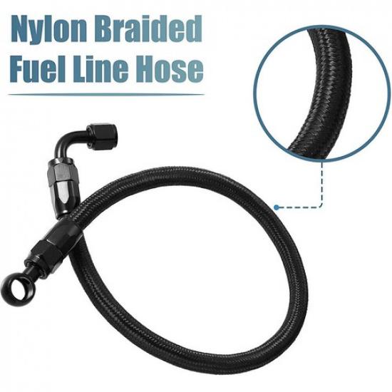 For Honda Civic Acura Integra D15 D16 B16B B16A B18C EG EK DC2 Braided Fuel Line