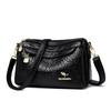 New soft leather women's bag fashionable versatile shoulder bag large capacity women's messenger bag