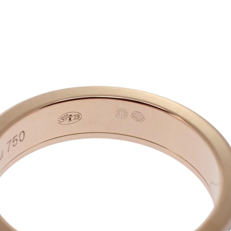 Boucheron JAL00238 #6(JP Size) Ring Gold/white K18 Pink Gold/ceramic Women