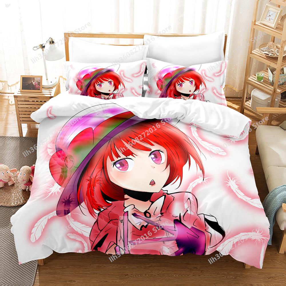 3D Print Anime Oshi No Ko Bedding Collection Single Twin Full Queen King Size Bed Collection Adult Kid Bedroom Duvetcover Collections Home Textile