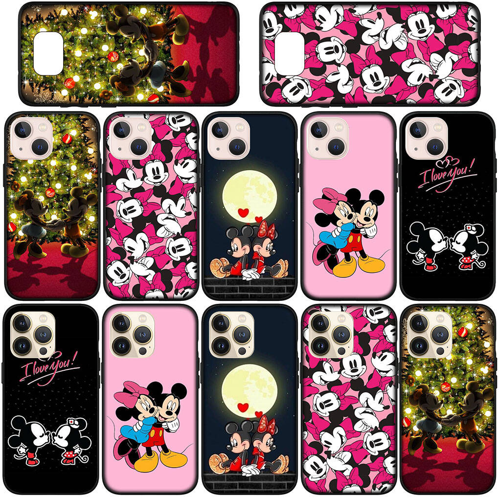 for iPhone 17 16 15 Xiaomi Poco F7 F8 X7 X6 C85 C75 C71 M8 Redmi Note 14 13 12 11 Pro Max 14C 13C 15C A4 Phone Case Poster Mickey Mouse Minnie Cover