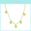 Trendy Creative Flower Beaded Necklace For Women In Stunning Colorful Design