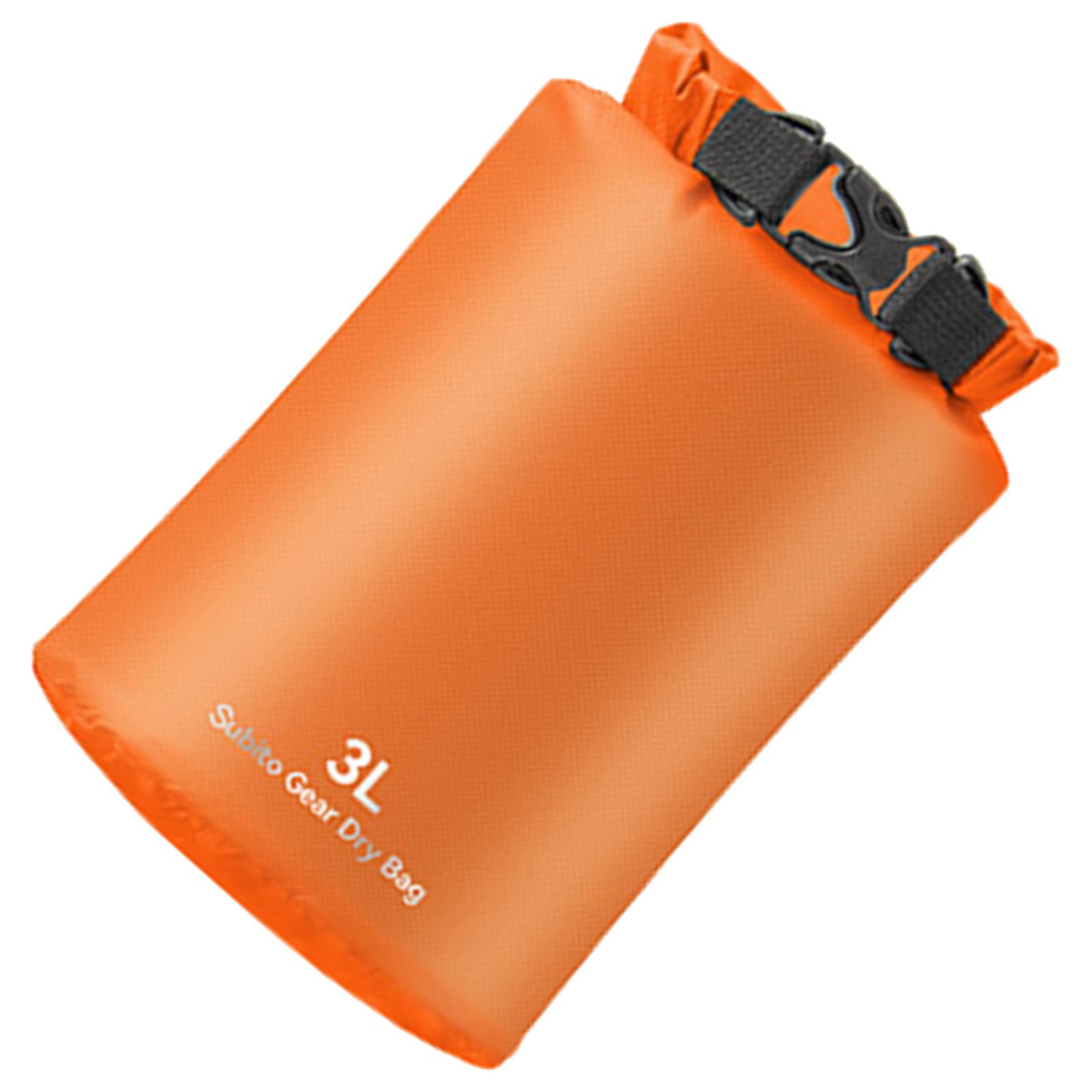 

Dry Bag Waterproof Dry Sack Kayaking Rafting Boating Surfing Lightweight Snorkeling Drifting Bag Waterproof Diving Bag 3L