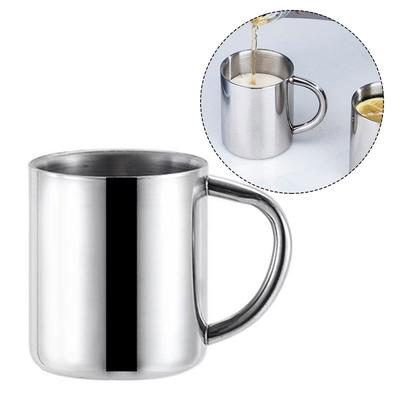 Milk CupCoffee Mug Stainless Steel Water With Handle