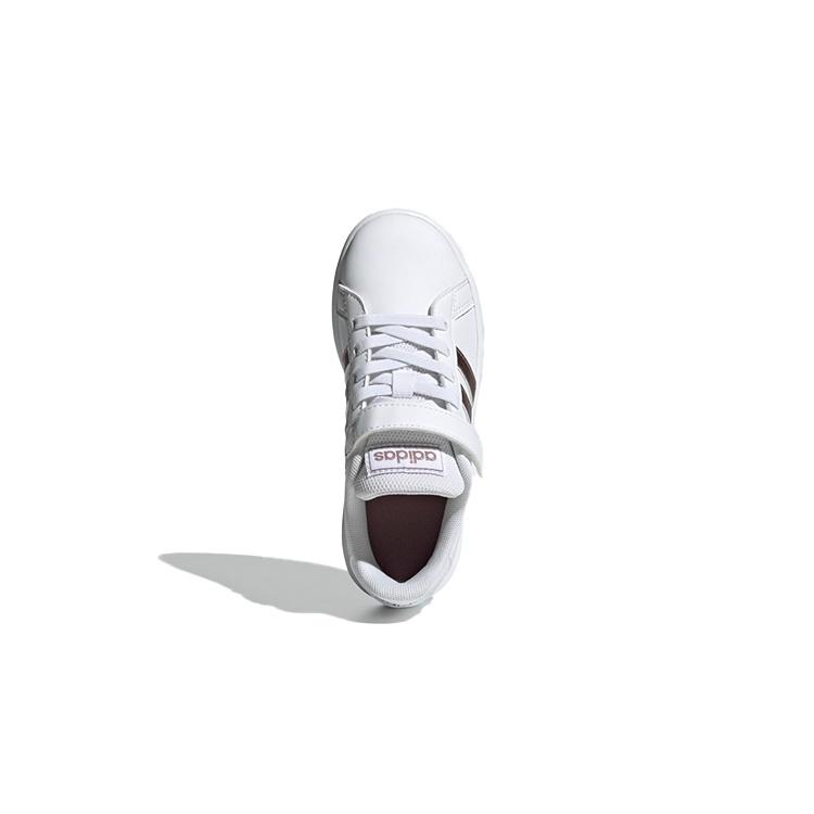 (PS) adidas neo Grand Court 'White Gold' Kids' EF0107