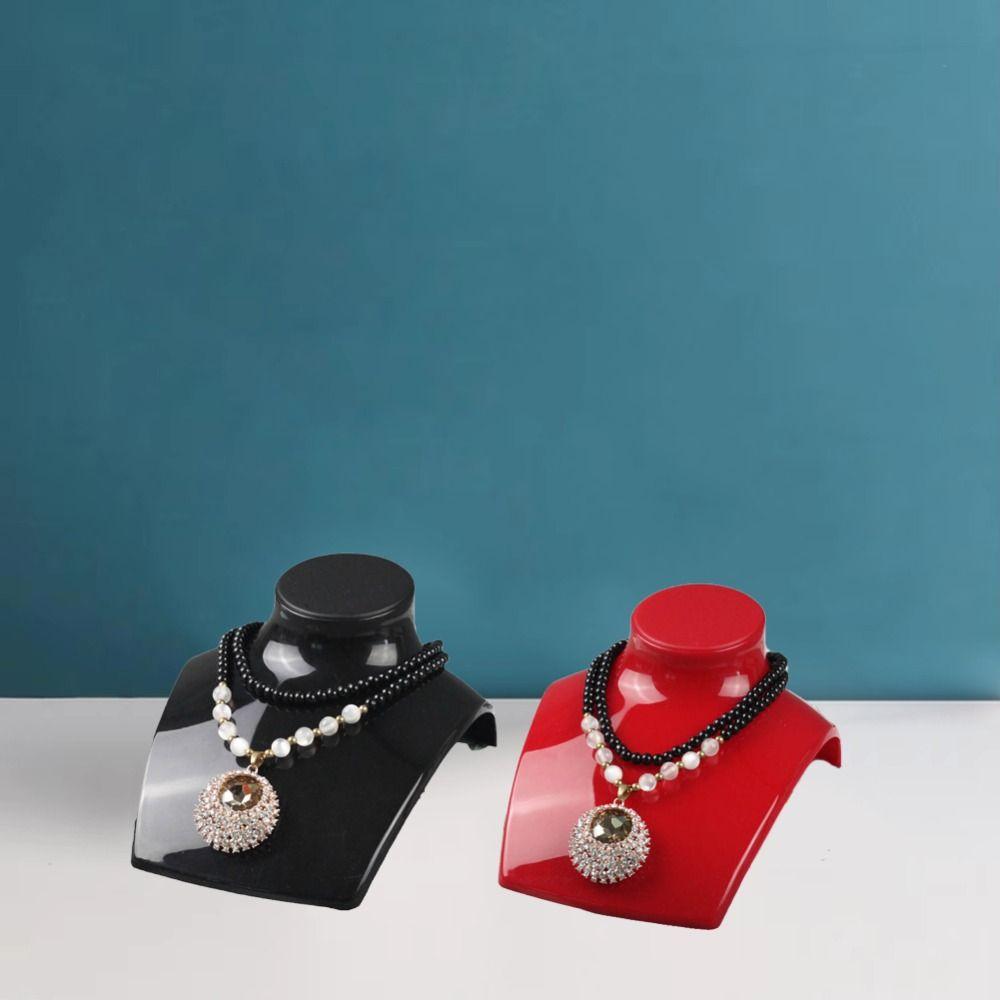 Dangle Earrings Display Necklace Bust Stand Acrylic Necklace Display Organizer Jewelry Display