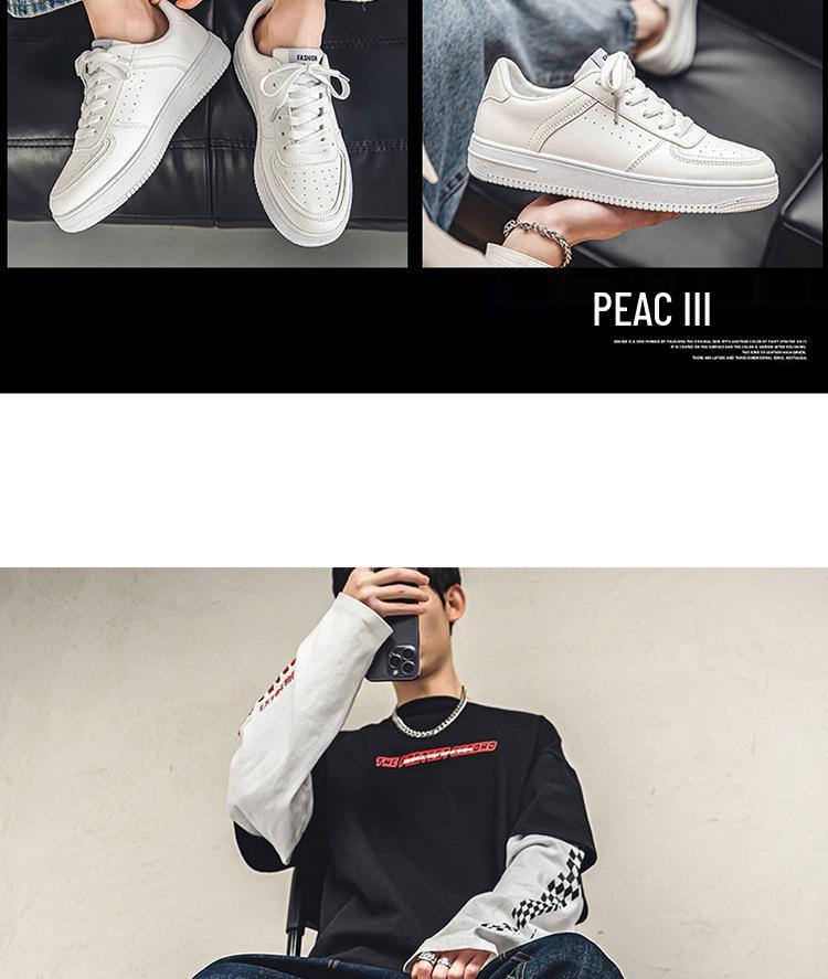 2024 Neue Herren Vielseitige Weiße Atmungsaktive Sommer-Sneaker für Teenager und Studenten