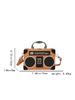 Women's Creative Radio Style Crossbody Bag - Trendy Small Square Phone Bag