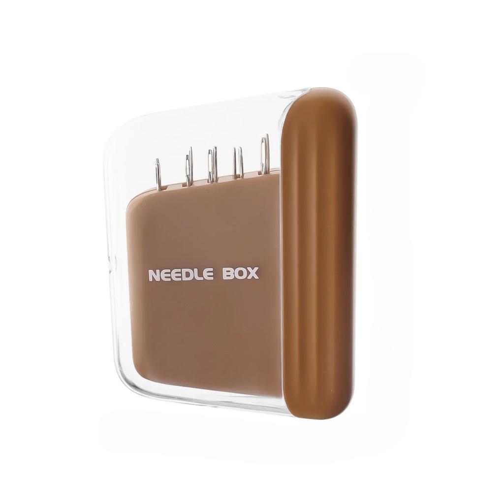 New Magnetic Sewing Box Luxury Cream Wind Household High-quality Home Sewing Artifact Finishing Sewing Kit Sewing Tools