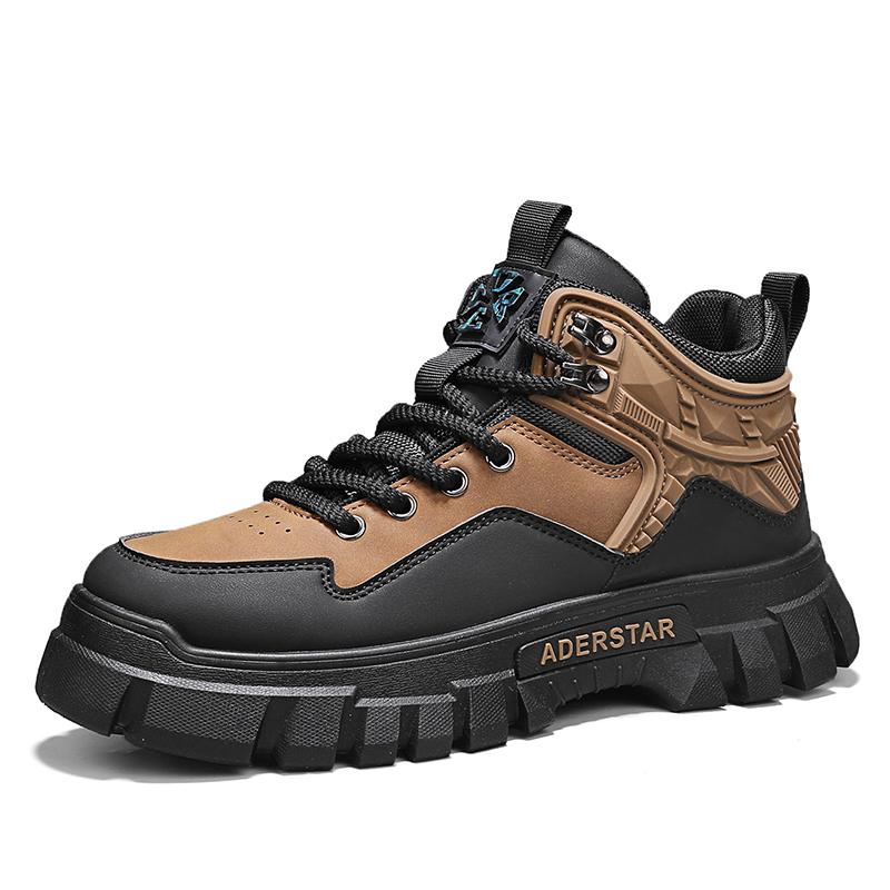 

Outdoor High-top Boots Men Shoes Hiking Shoes Men Anti-slip Sports Shoes Men Comfortable Soft Breathable Casual Men Shoes 44
