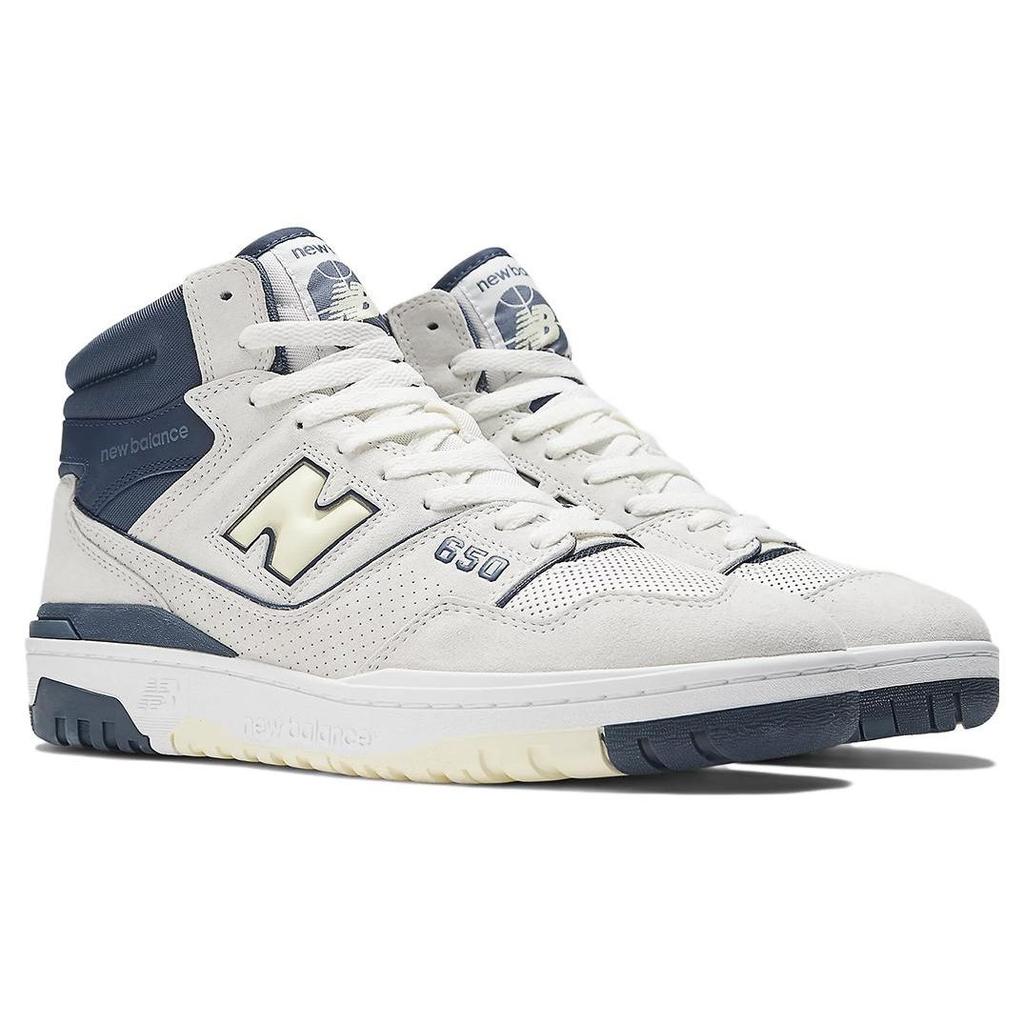 New Balance 650R Sea Salt Navy Unisex Sneakers Cream Dawn-Glow BB650RVN